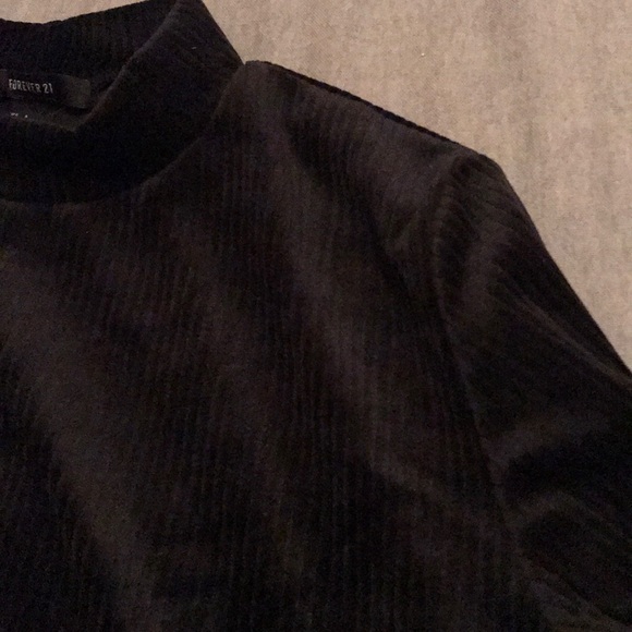 NWOT Velvet Long Sleeve Top - Picture 2 of 3
